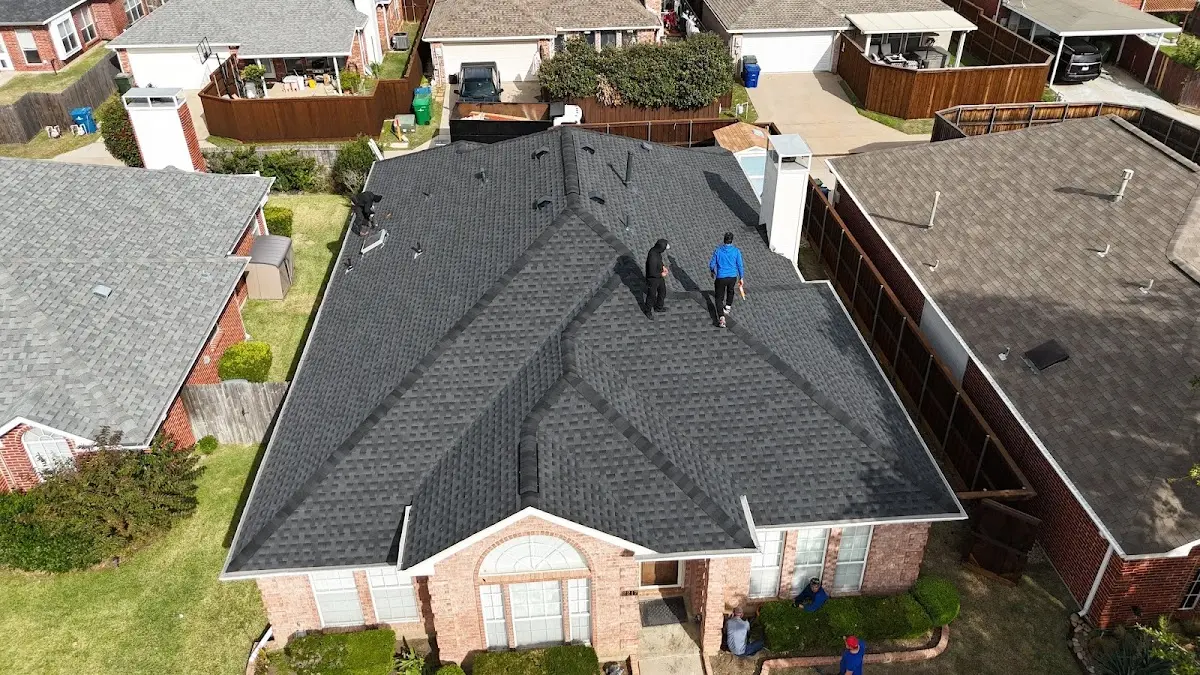 Commercial Roofing work in progress on a Florence property